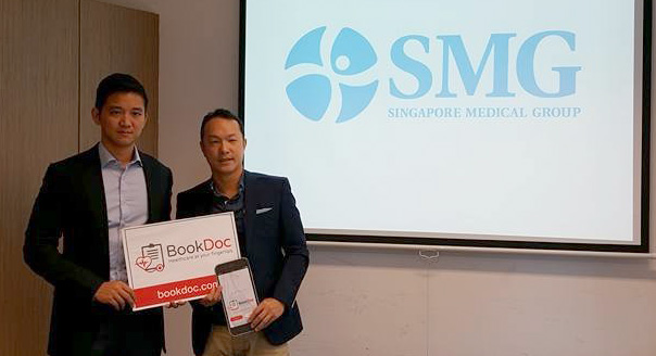 BookDoc Founder with Dr Beng