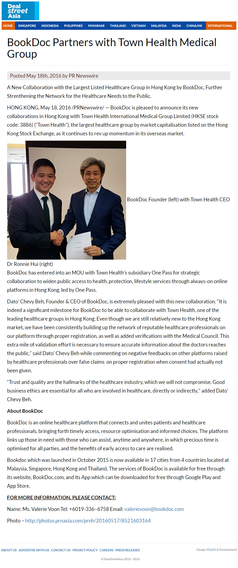 BookDoc Partners with Town Health Medical Group