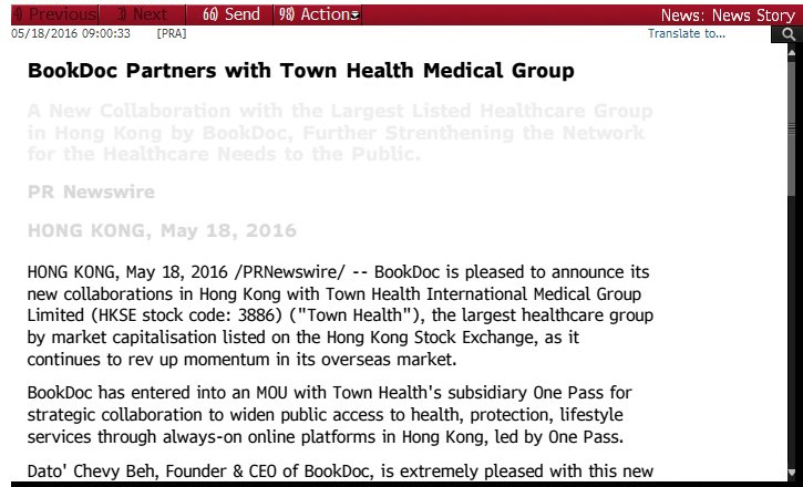  BookDoc Partners with Town Health Medical Group