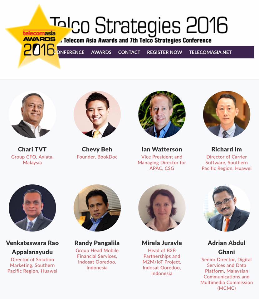 BookDoc founder honored to be invited as speaker in the upcoming Telecom Asia Awards and 7th Telco Strategies Conference