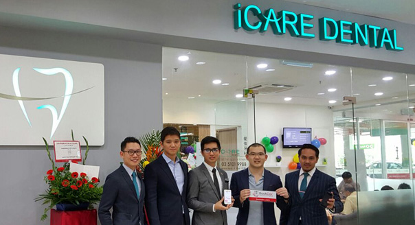 With The Management Team of iCARE Dental