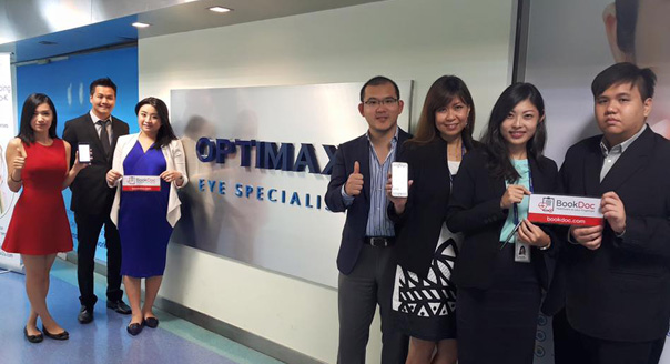 With the Management Team of  Optimax Eye Specialist