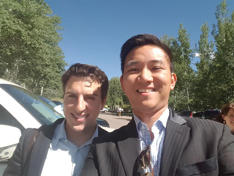 Founder of BookDoc had the great honor to meet up with the Founder and CEO of Airbnb