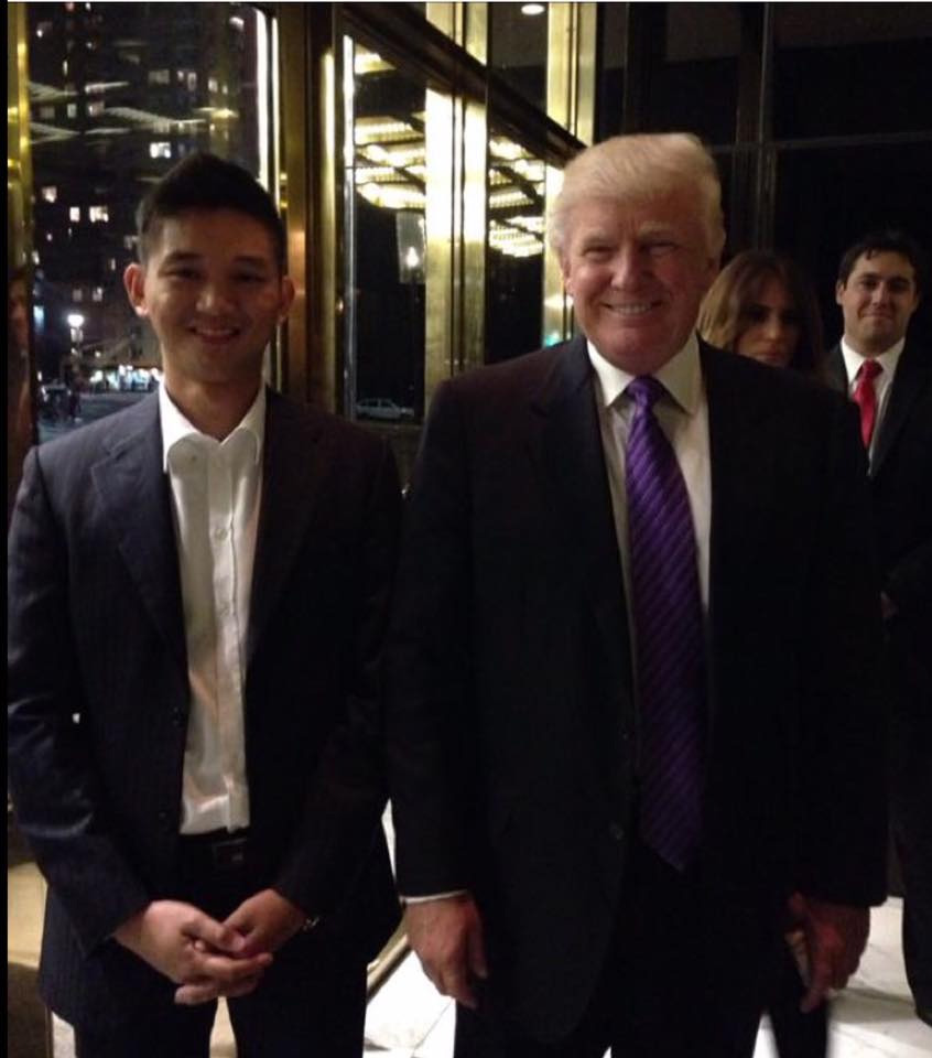 BookDoc Founder with the Newly Elected President of The Greatest Country in the World- USA! 