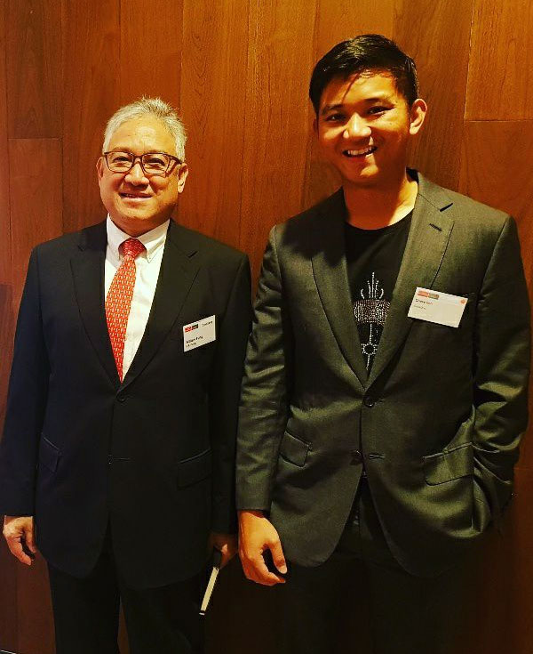 BookDoc Founder together with William Fung who is the Chairman of Li & Fung