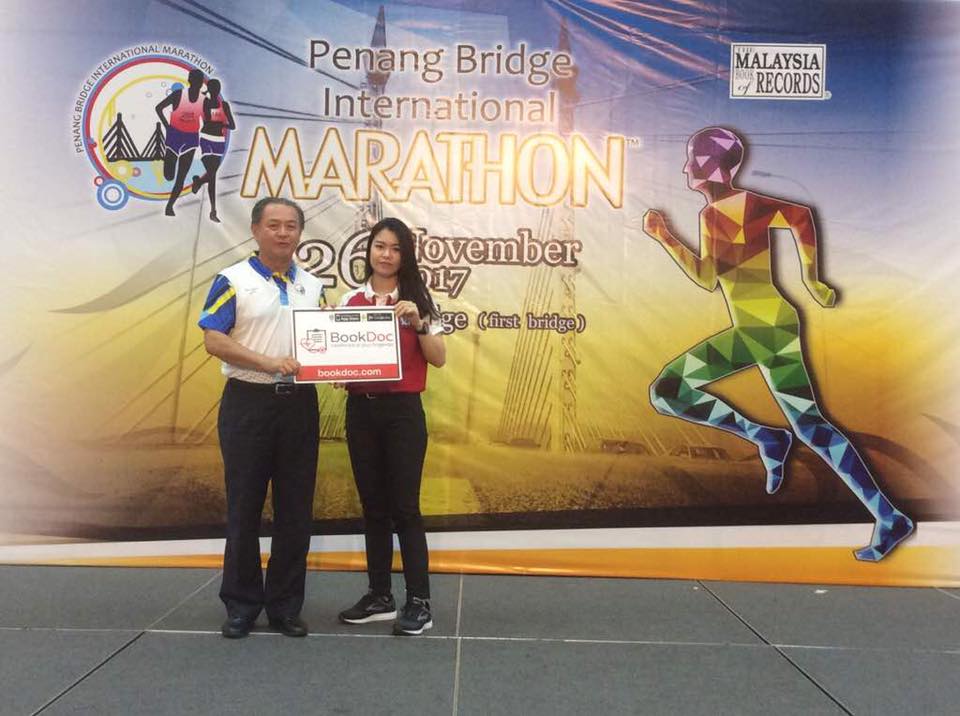 BookDoc happy to be part of the Penang Bridge International Marathon