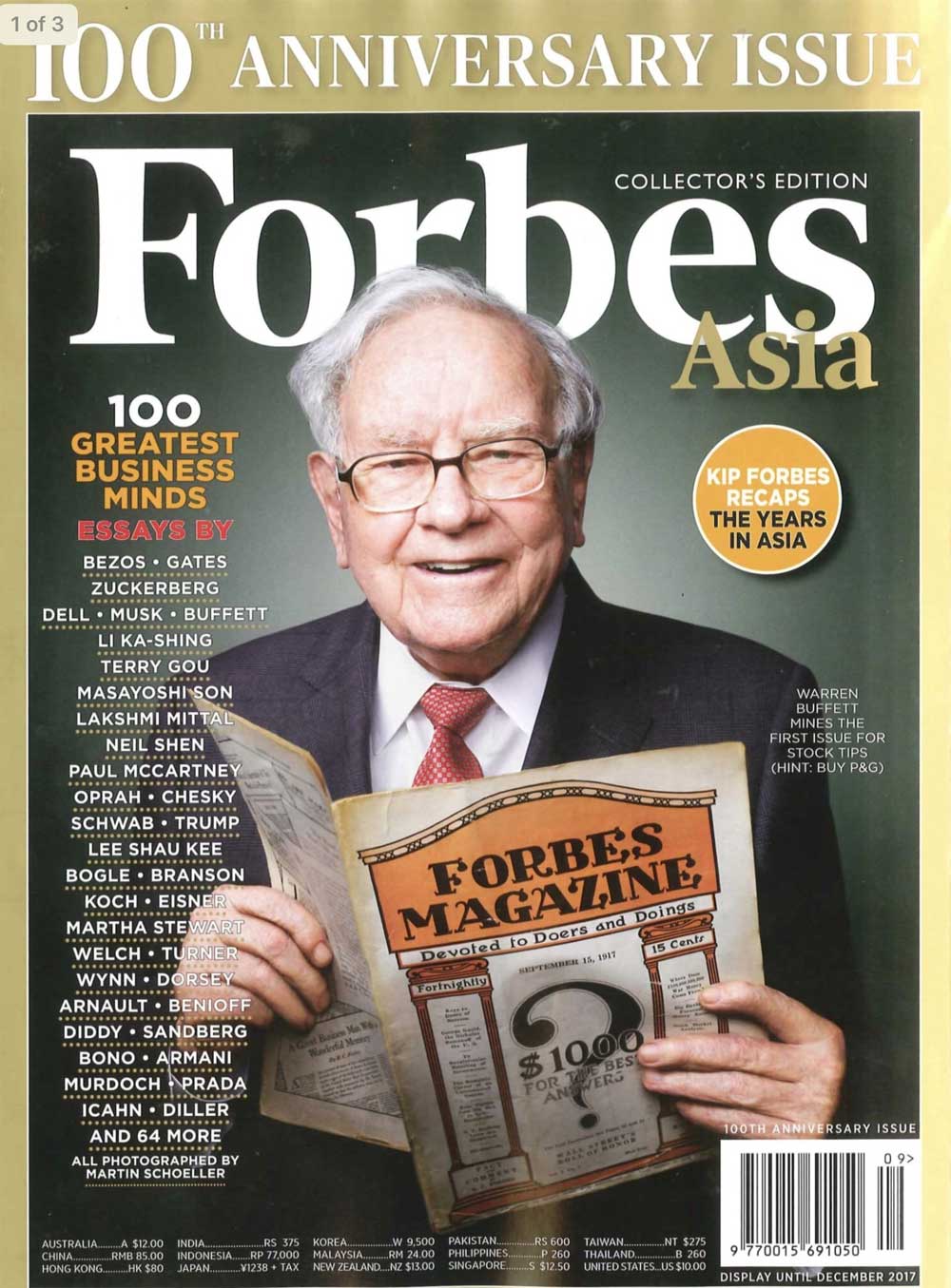 Bookdoc in the 100th yr anniversary issue of Forbes