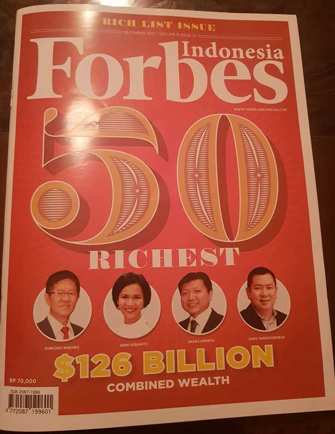 BookDoc's Indonesia shareholder featured on Forbes.