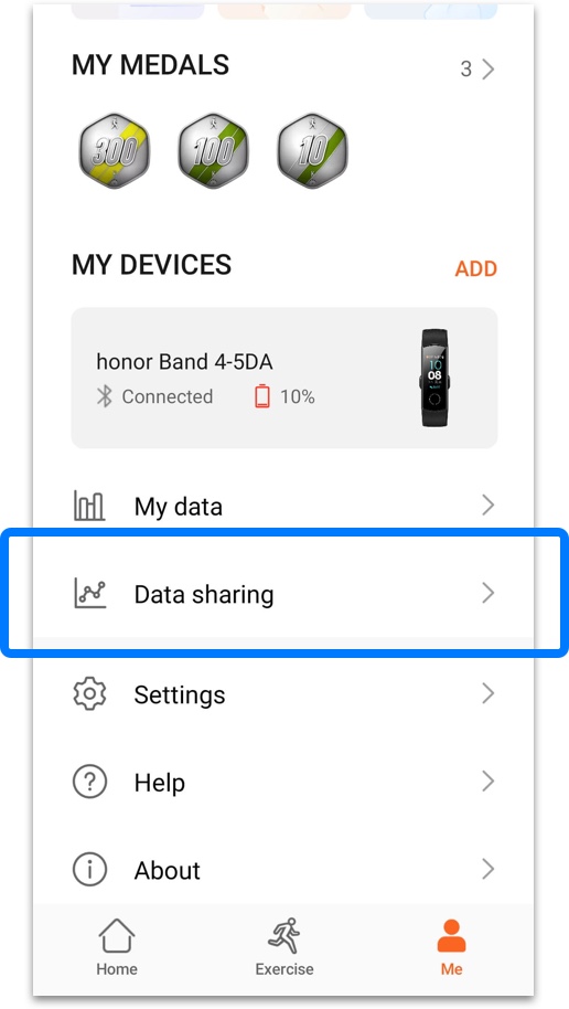 Google fit honor band 4 new arrivals