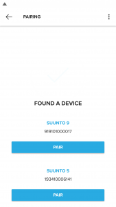 Google fit outlet suunto